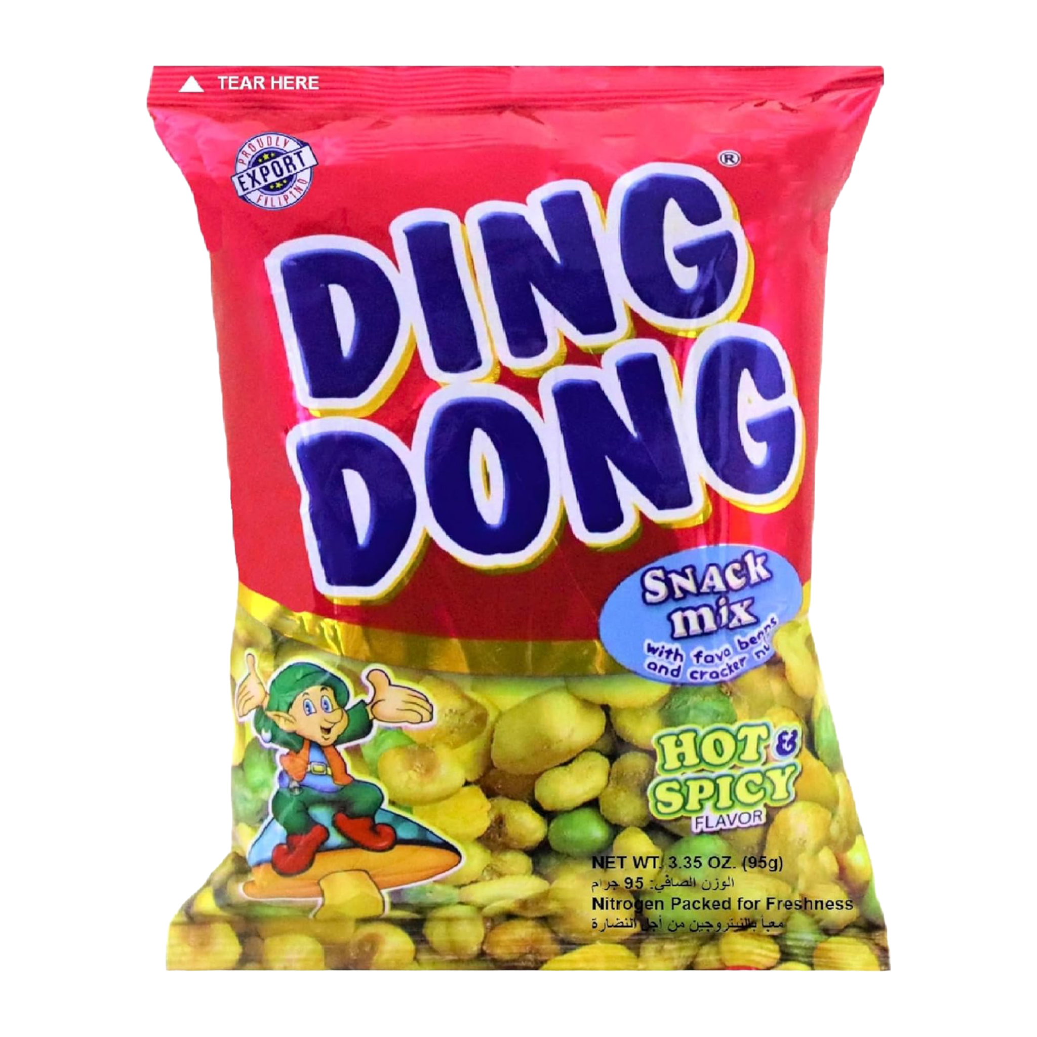 Ding Dong Mixed Nuts Hot And Spicy 100G