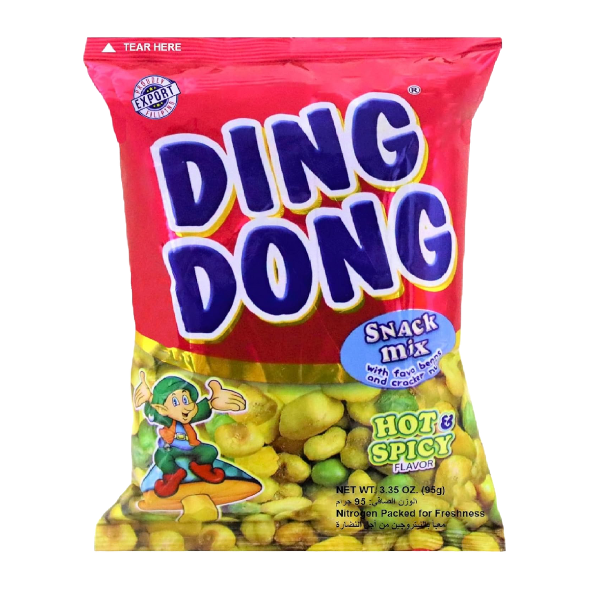 Ding Dong Mixed Nuts Hot And Spicy 100G