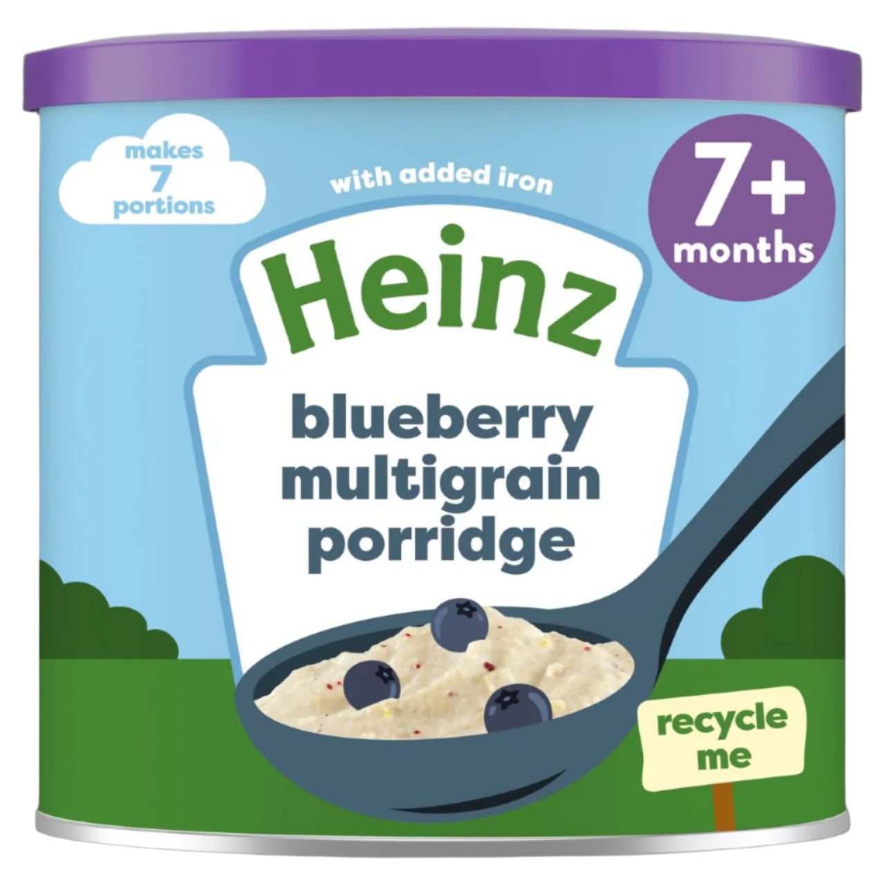 Heinz Blueberry Multigrain Porridge 3X220gm