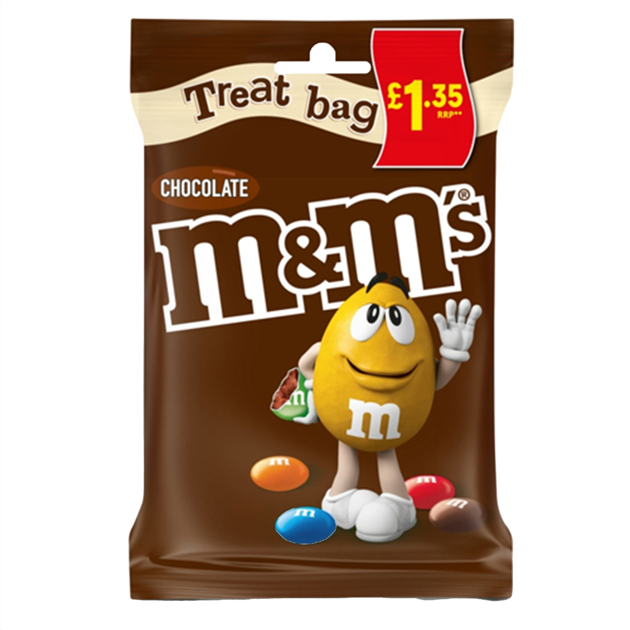 Mars M&M Chocolate Treat Bag PMP - 82g