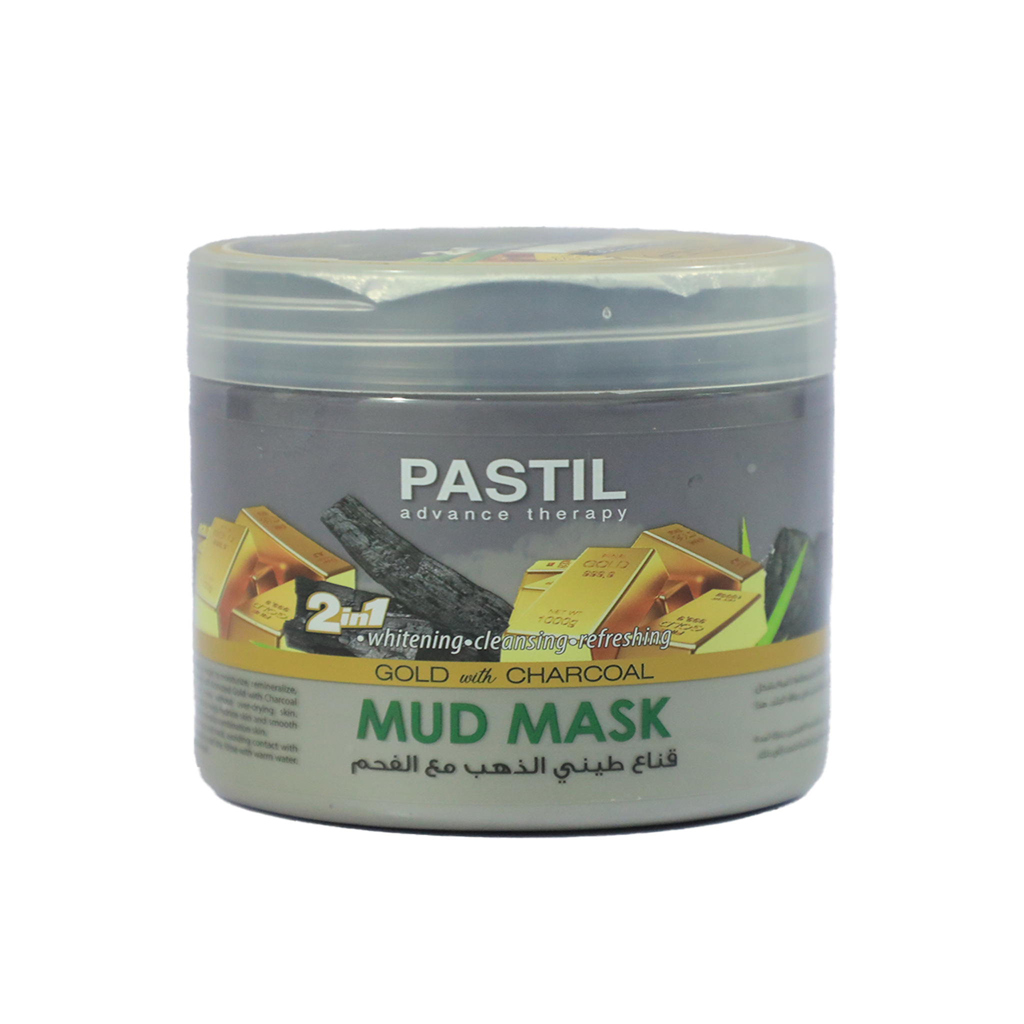 Pastil Mask Gold And Charcoal 2In1 521Ml