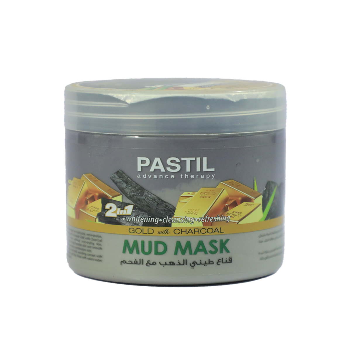 Pastil Mask Gold And Charcoal 2In1 521Ml