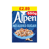 Alpen No Add Sugar 550GM