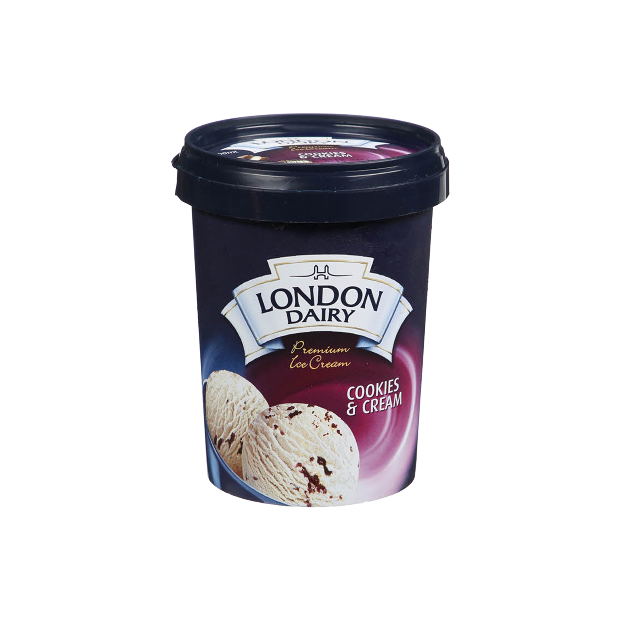 London Dairy Raspberry London Dairy Ice Cream Cookies & Cream 500ml – Adeeg.com