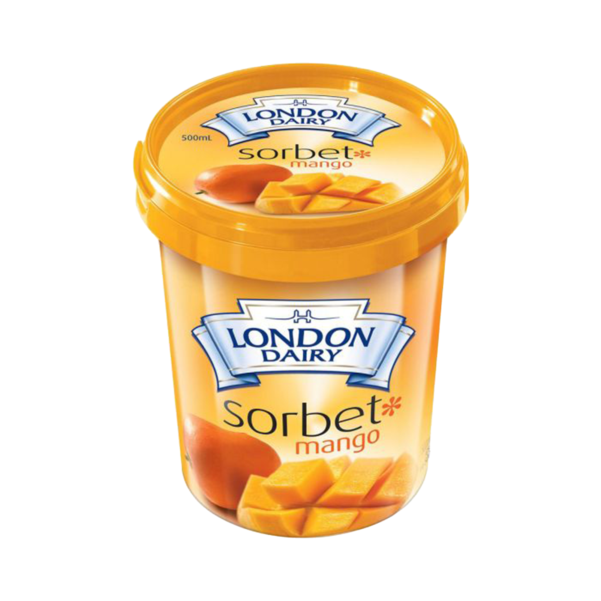 London Dairy Ice Cream Sorbet Mango 500ml
