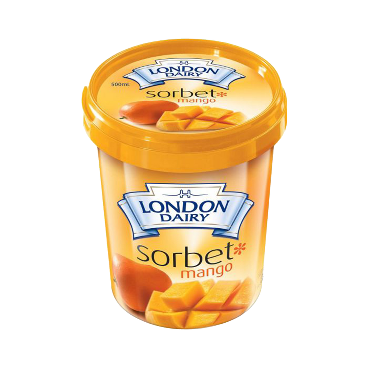 London Dairy Ice Cream Sorbet Mango 500ml