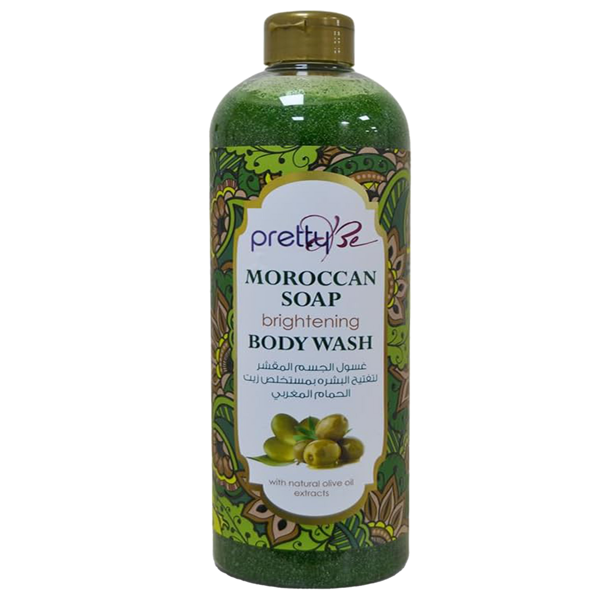 Pretty Be Moroccan Soap Olive Oil Body Wash 1000Ml
