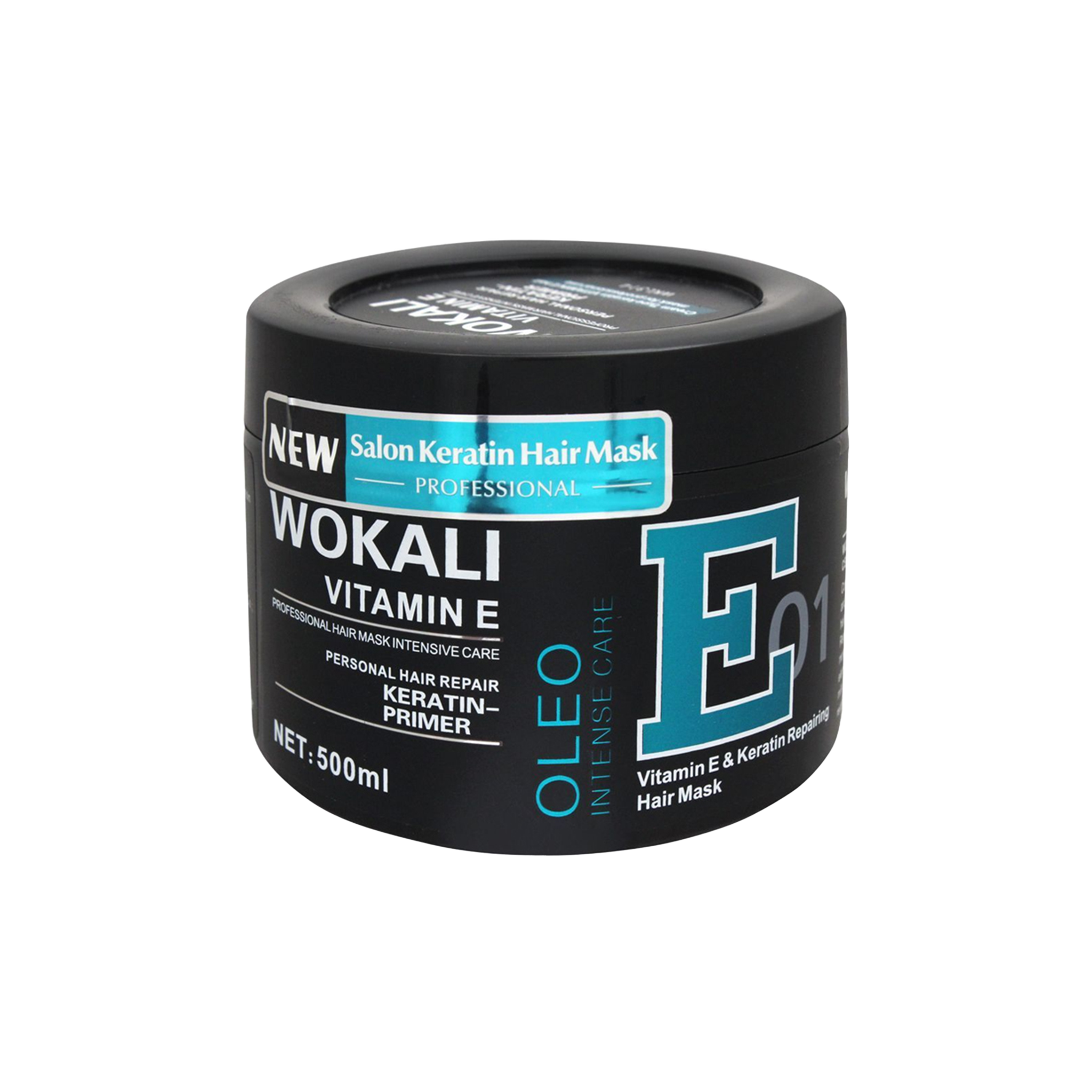 Wokali Vitamin E Blue E01 Hair Mask 500ml