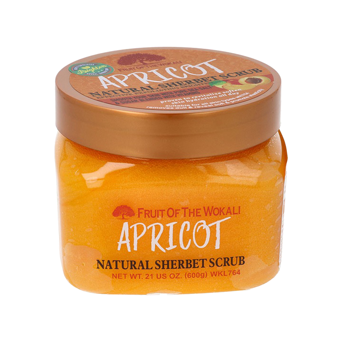 Fruit Of The Wokali Apricot Scrub 600G