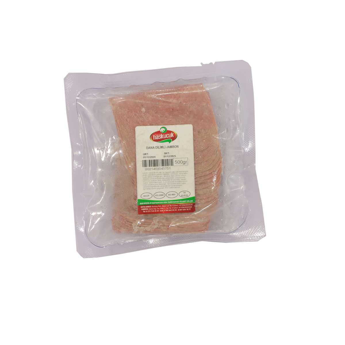 Beef Sliced Ham 500g