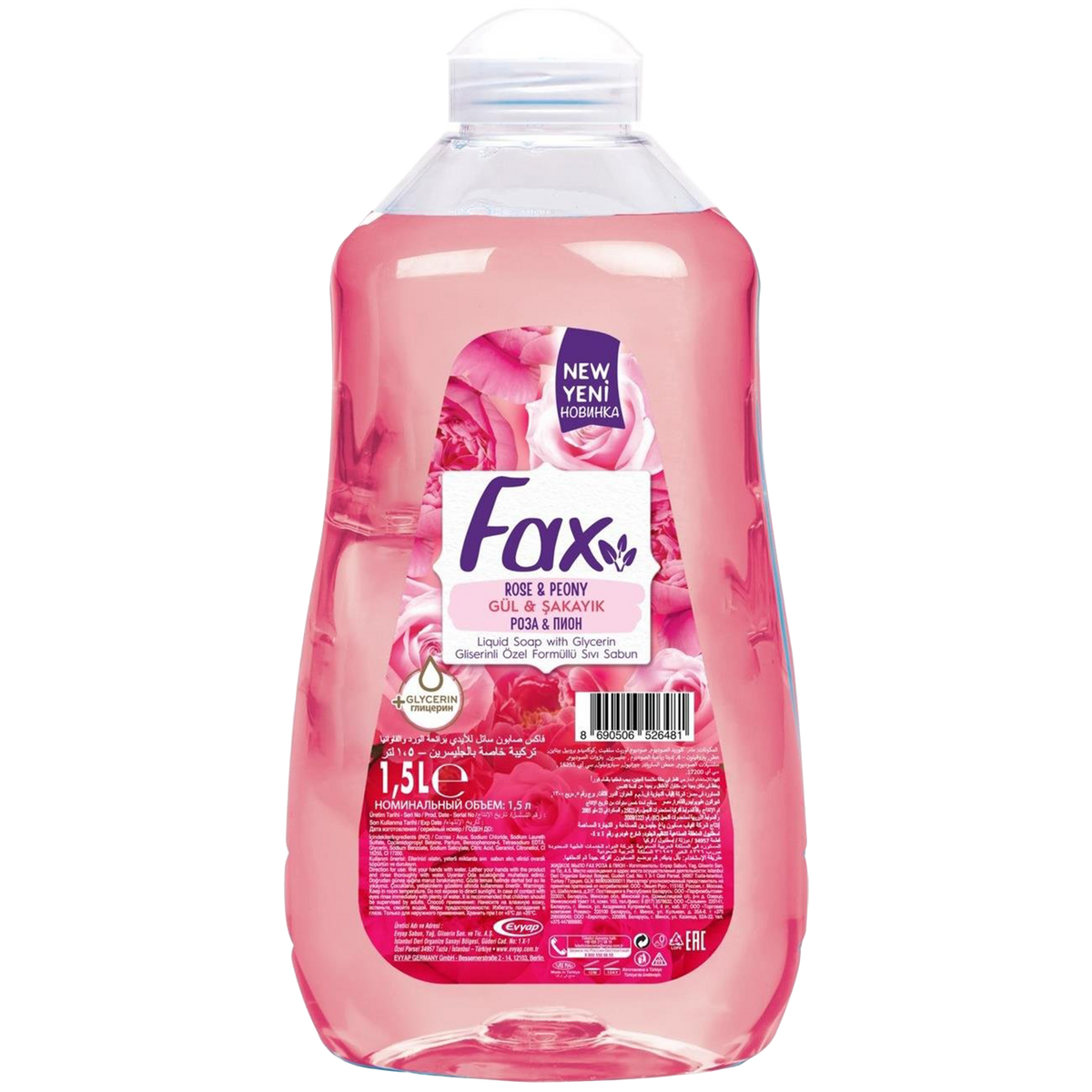 Fax Liquid Sab 1.5Lt Rose & Sakayik