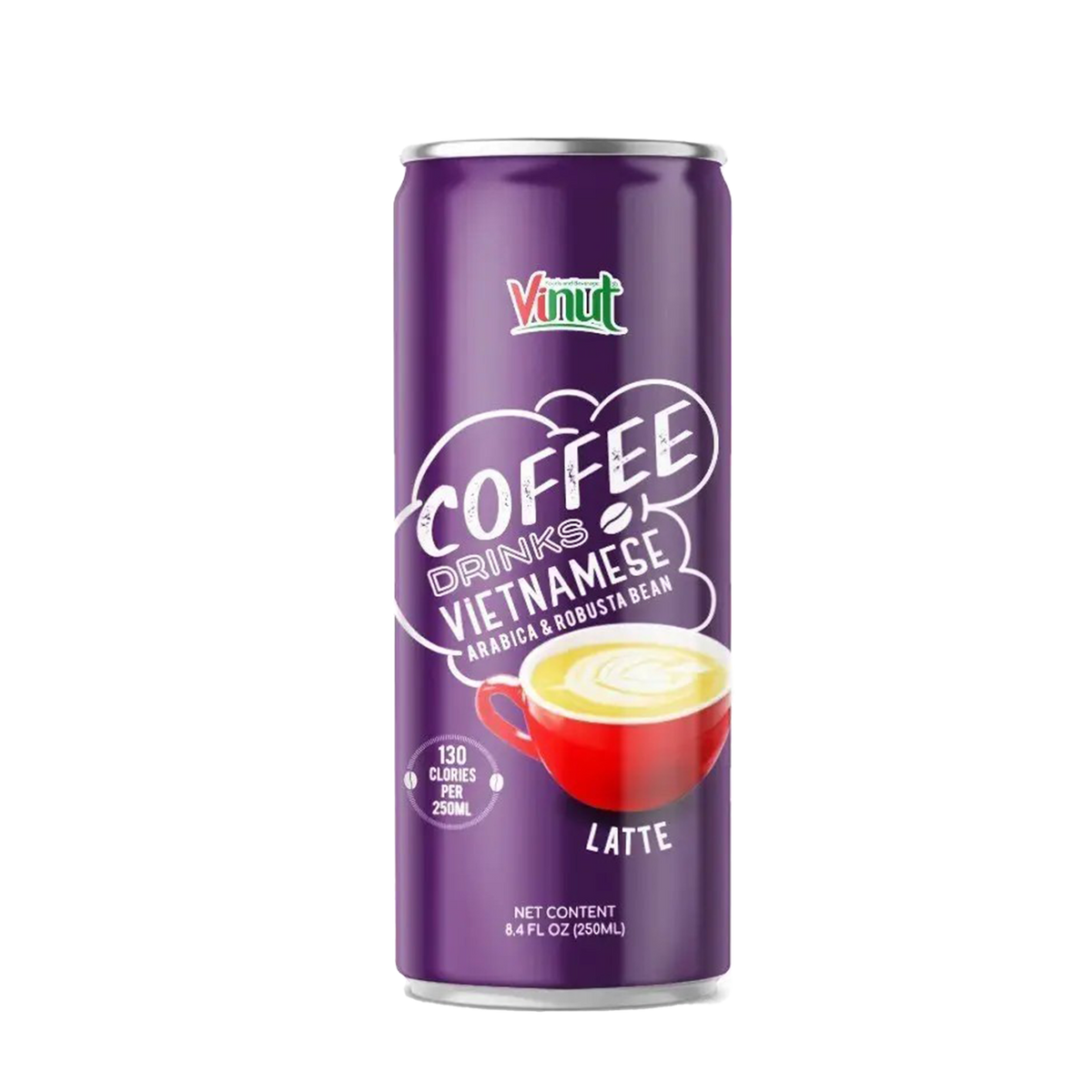 Vinut Latte Coffee 250ml