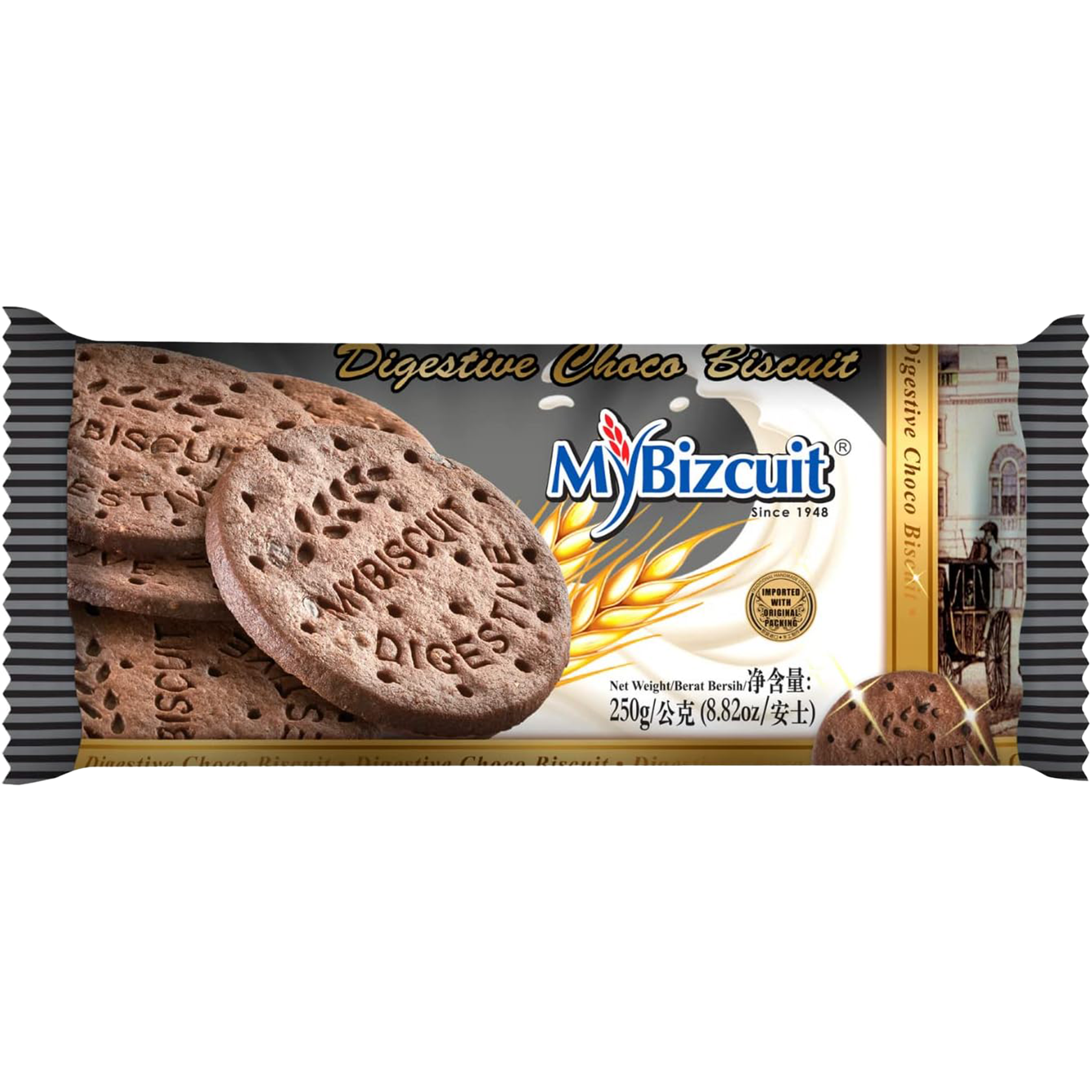 Mybizcuit Digestive Choco Biscuit 250G