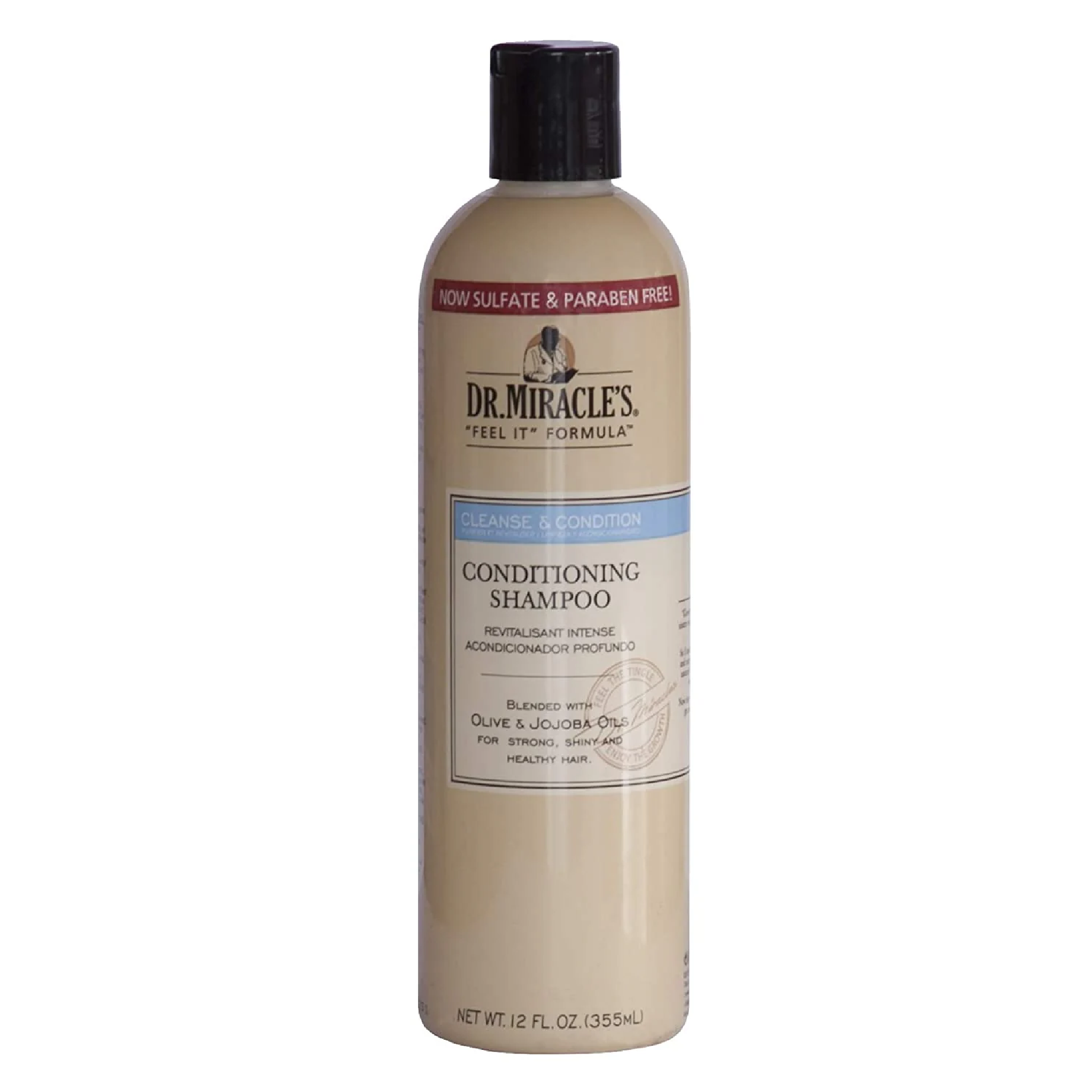 Dr. Miracles Cleanse & Cond Sham 12Oz