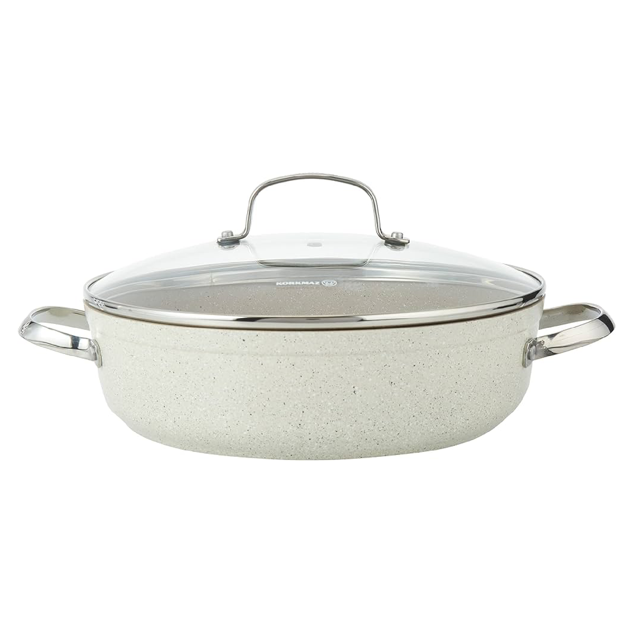 A1263 Granita Alu. Low Casserole 26x7cm / 3.5l.