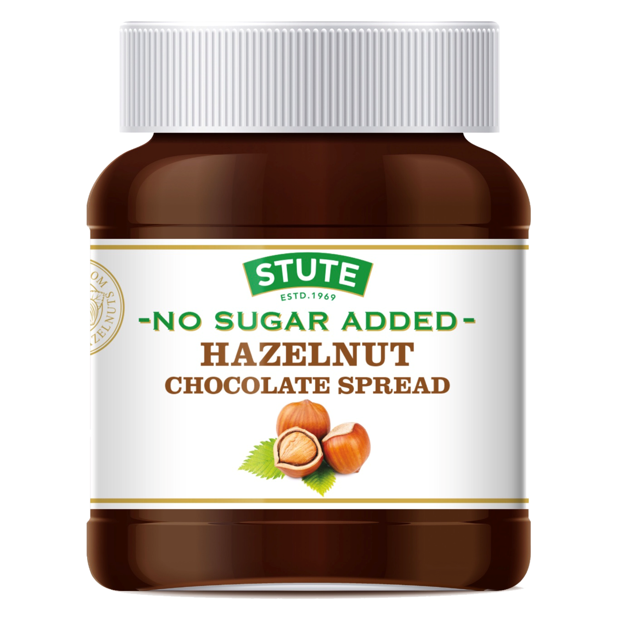 STUTE NO SUGAR ADDED HAZELNUT CHOCOLATE  232G