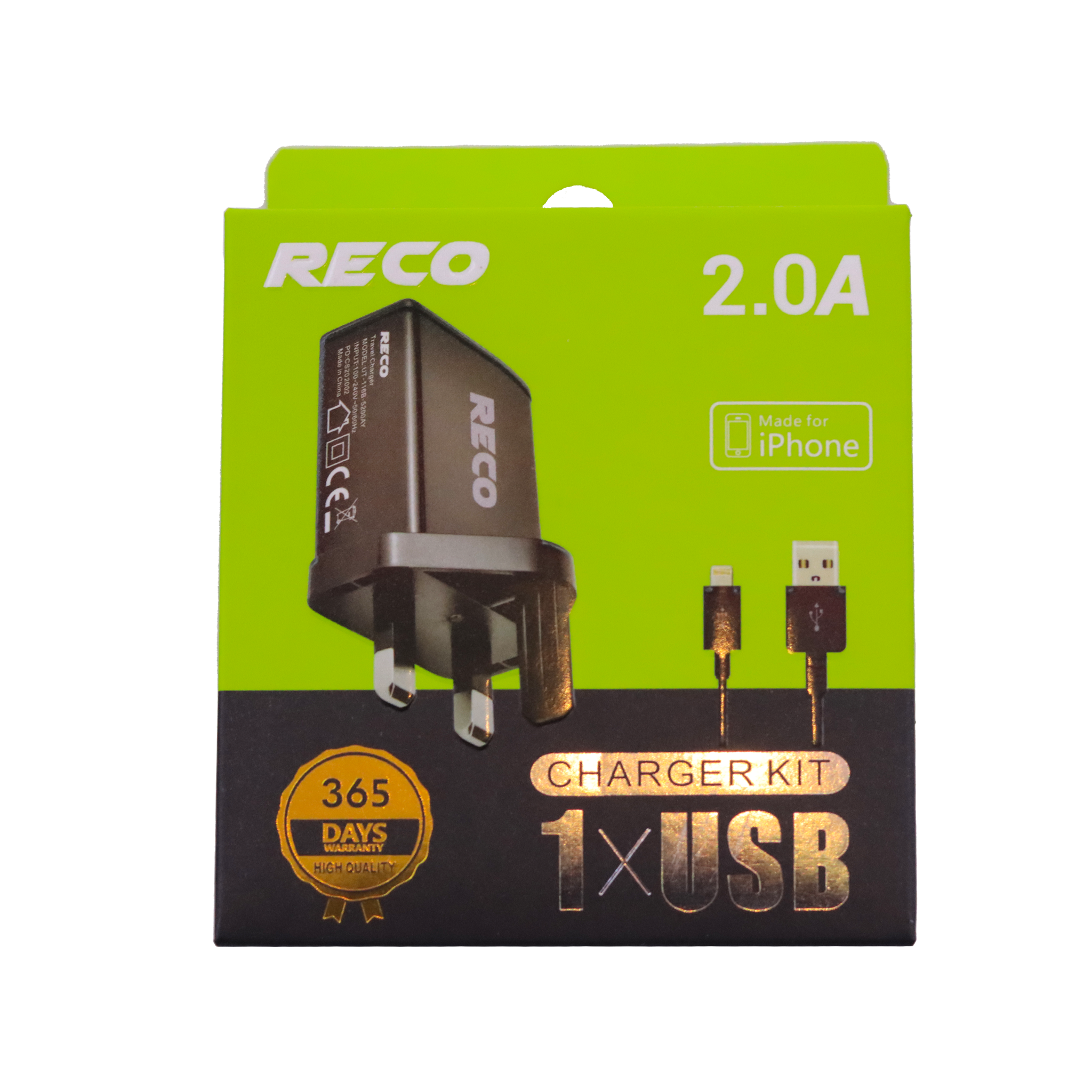 Reco Charger Kit 2.0A ( 3Bin )