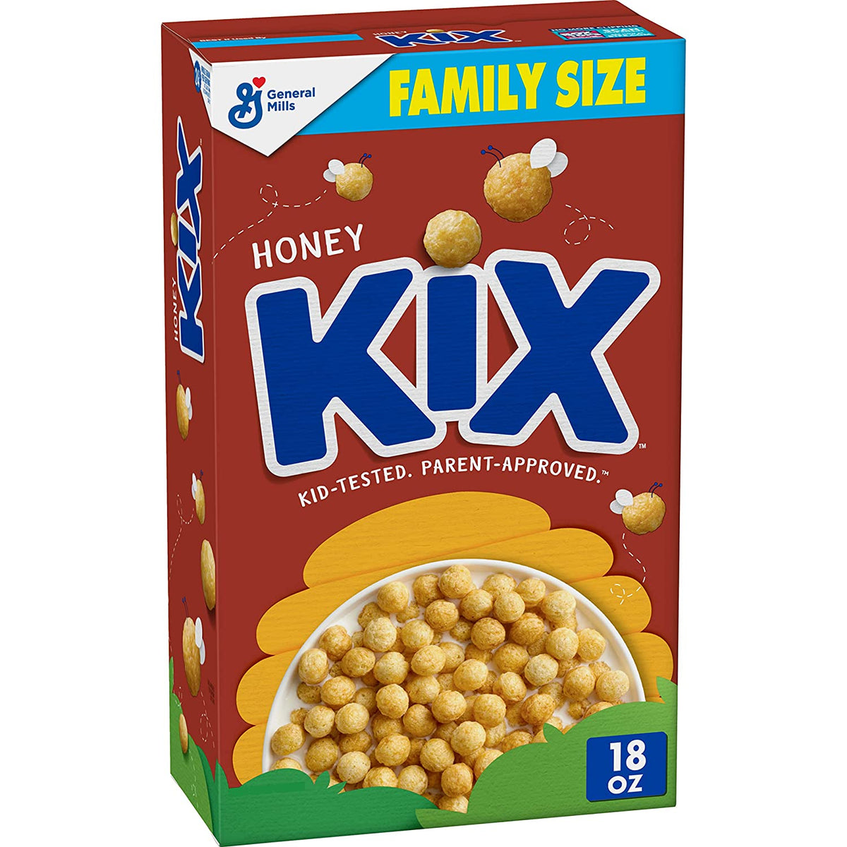 Gmi Honey Kix, Whole Grain Breakfast Cereal 510g