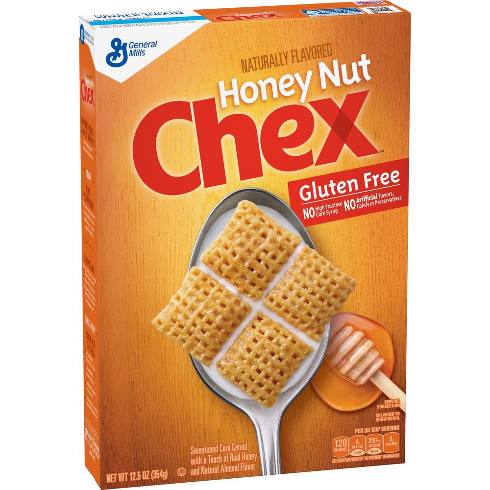 Chex GMI Honey Nut Cheerios Cereal 354g