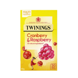 Twinings Infusions Cranberry & Raspberry  40G