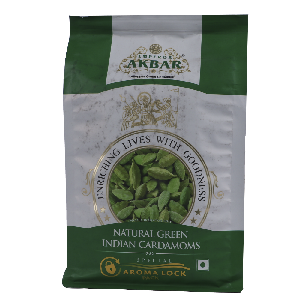 Akbar Natural Green Indian Cardamom 1Kg