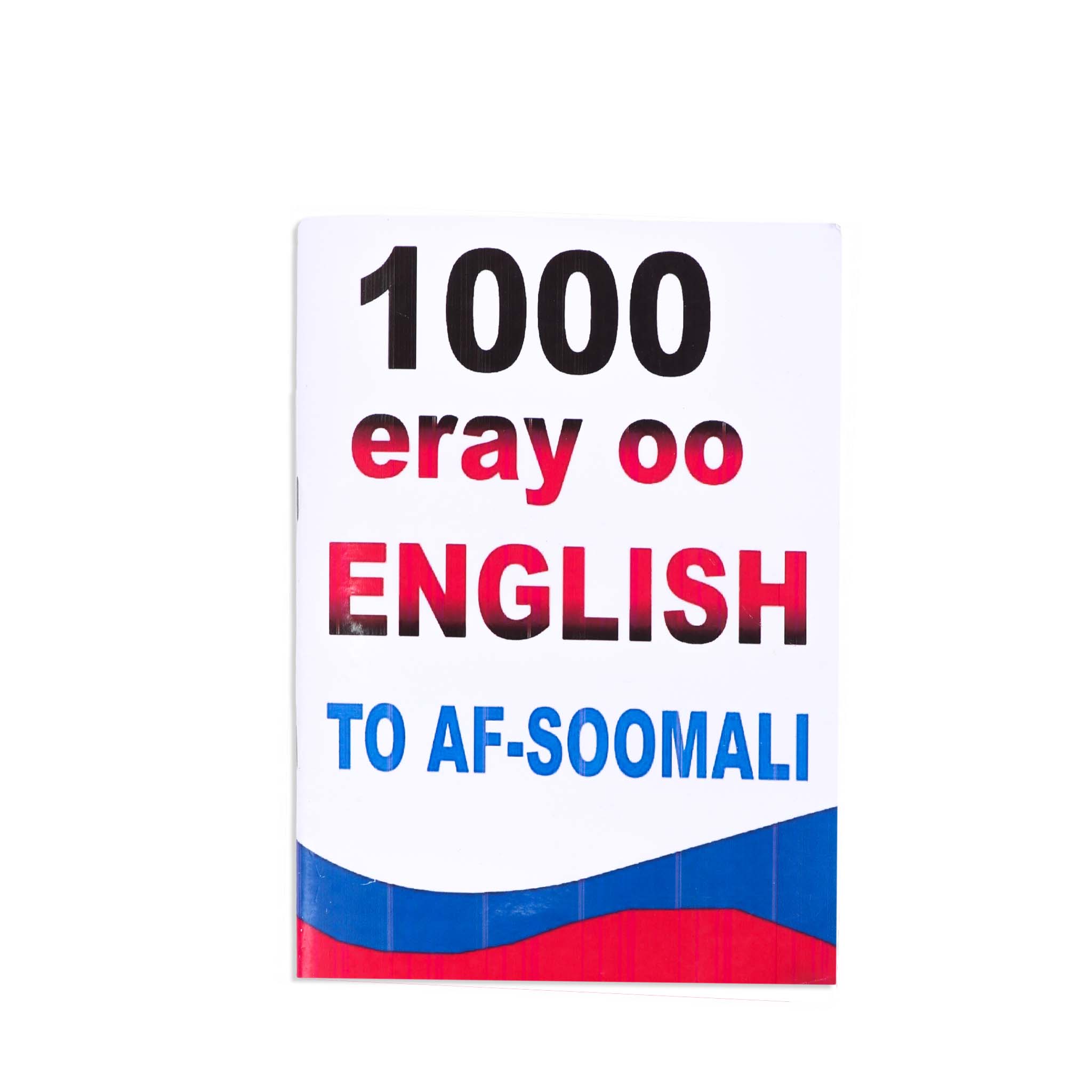 1000 Eray oo English To Af-Somali