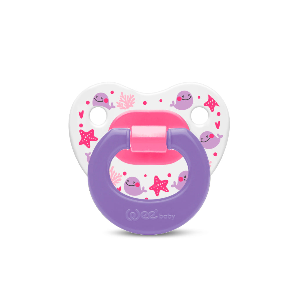 Wee Baby No.1 Soft Silicone Patterned Soother Code: 833