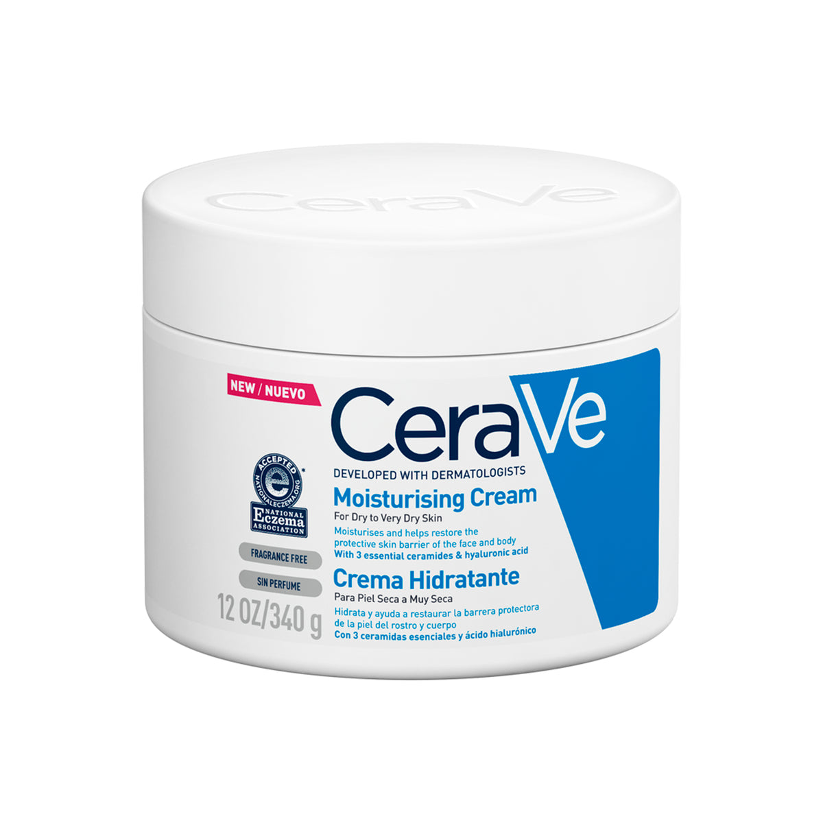 Cerave Moisturising Cream For Dry To Very Dry Skin 340g