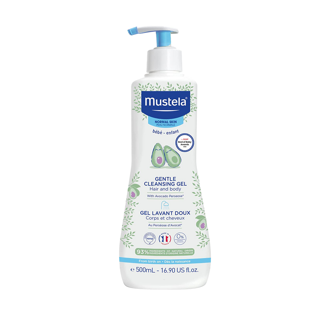 Mustela - Gentle Cleansing Gel Hair And Body 500ml