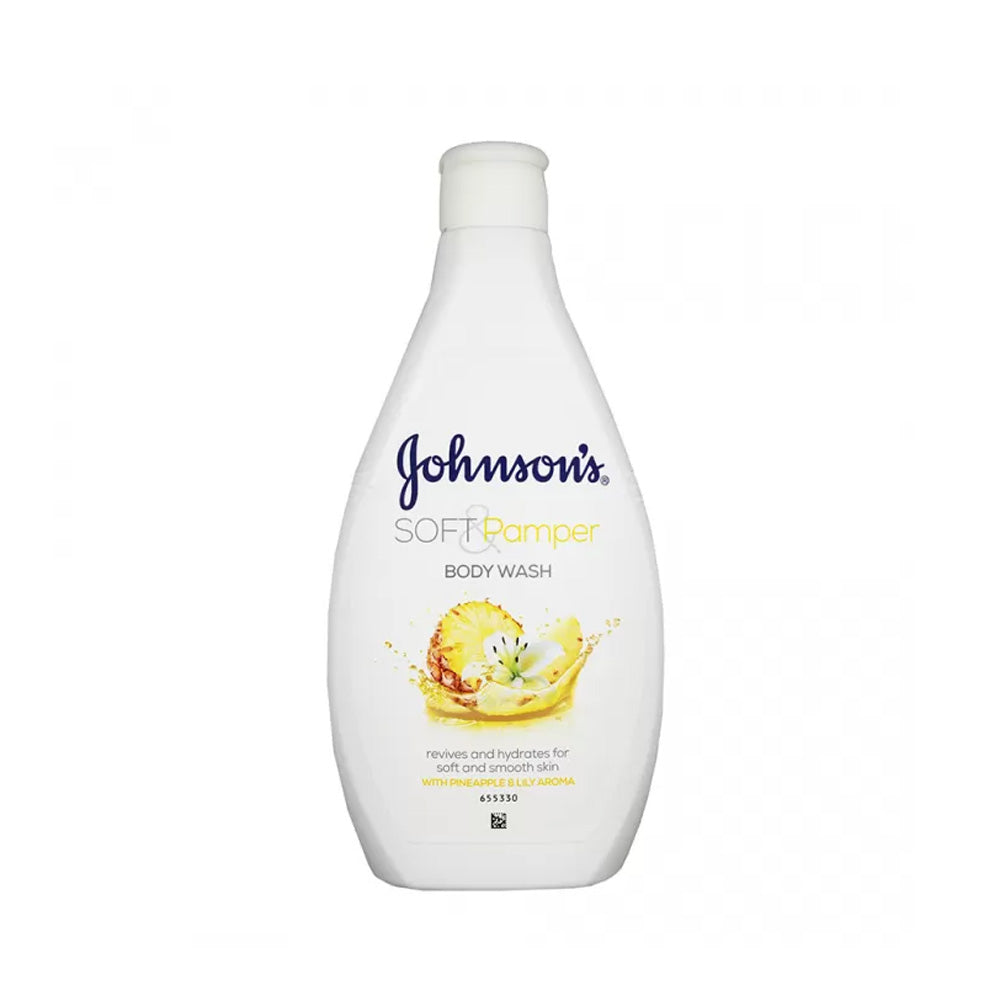Johnsons Soft & Pamper Body Wash 400Ml
