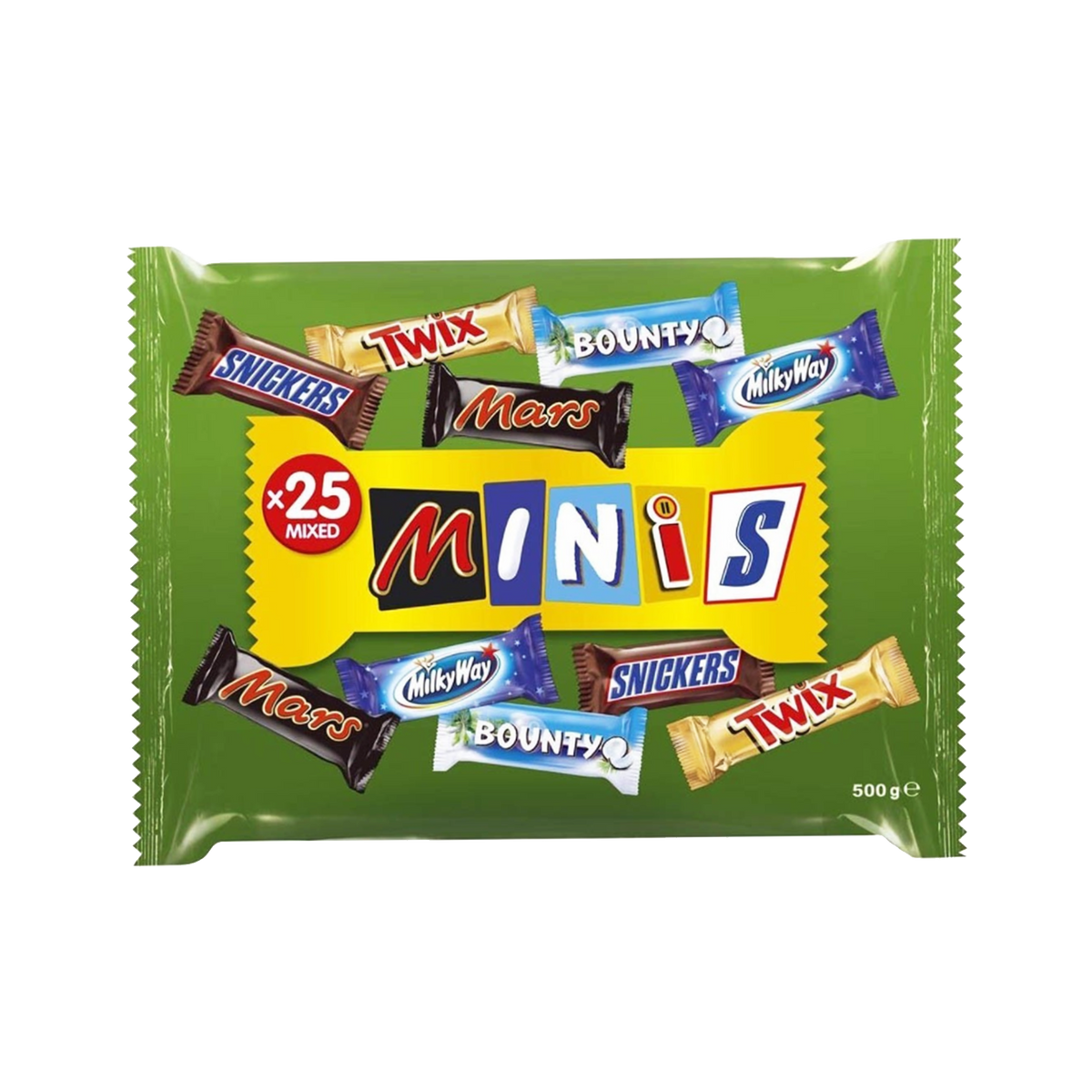Best Of Mixed Minis (E) Chocolate 500g