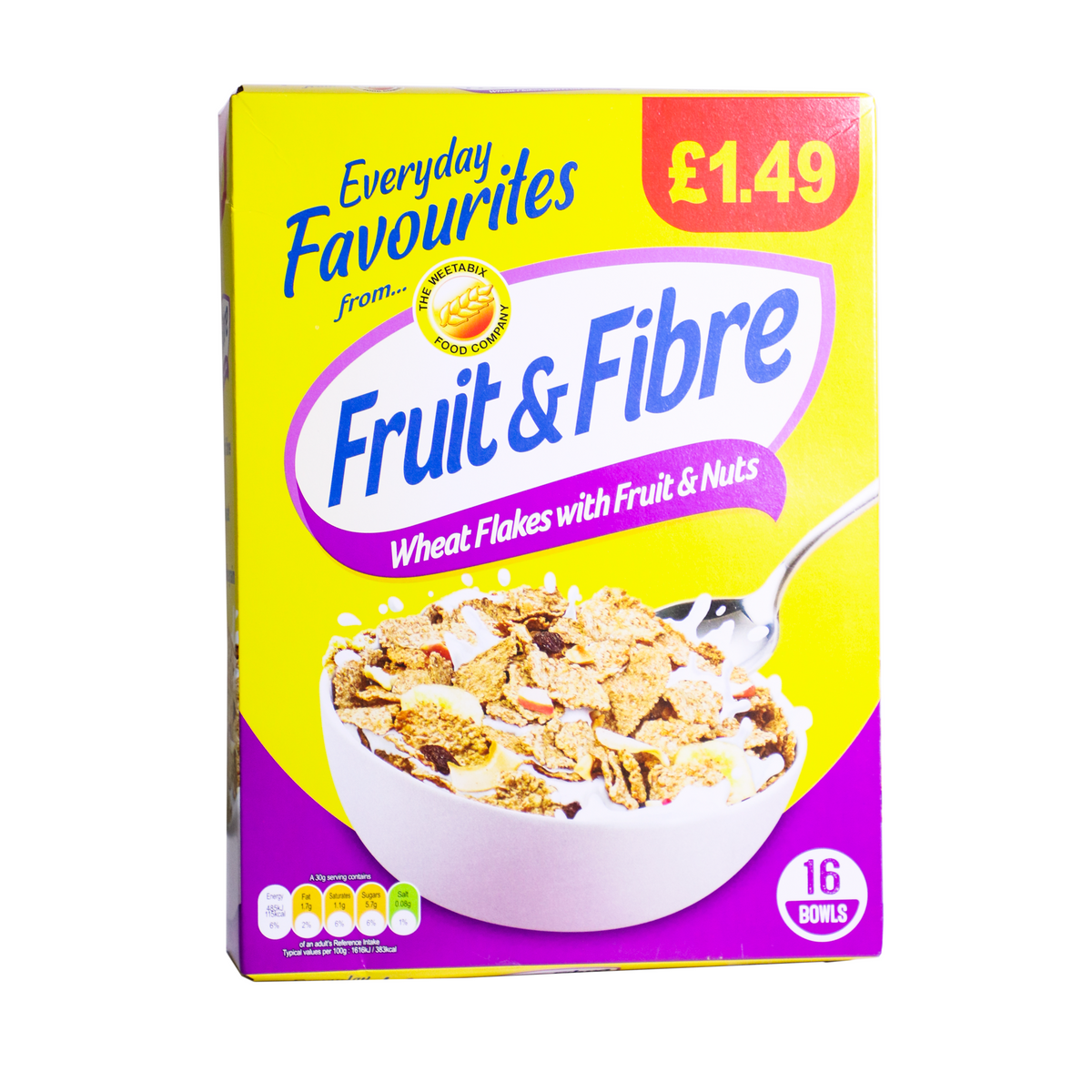 Fruit & Fibre Wheat Flakes 500g