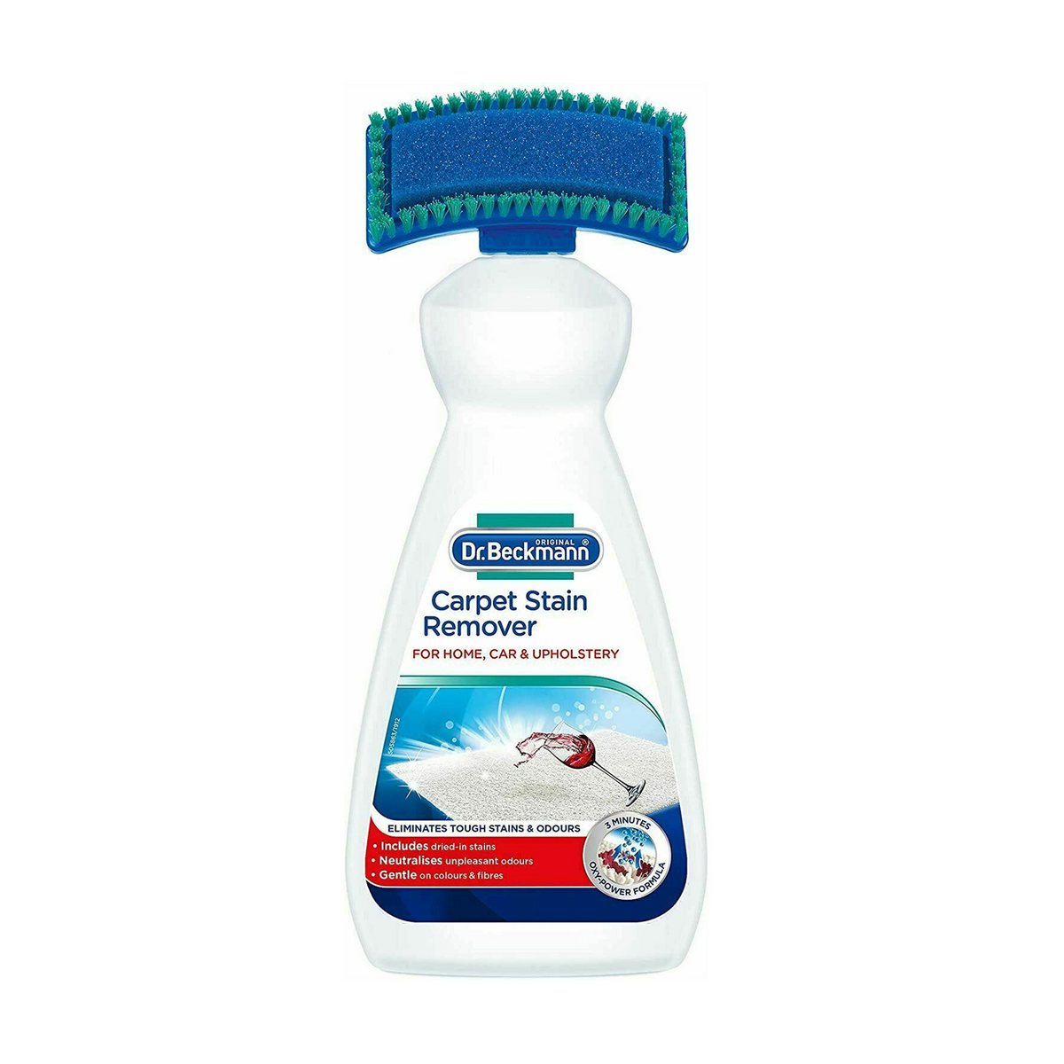 Dr Beckmann Carpet Stain Remover With Brush 650Ml