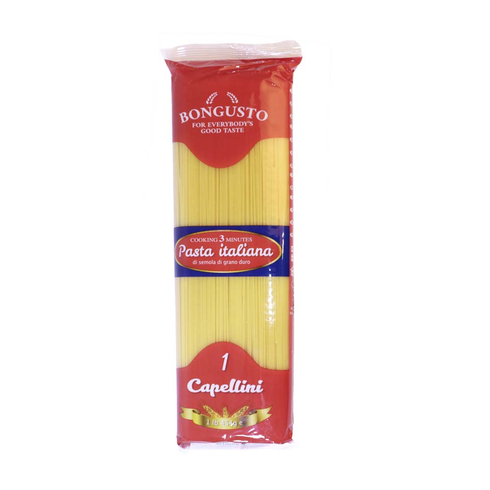 Bongusto Pasta Italiana Spaghettini N0 1 454G