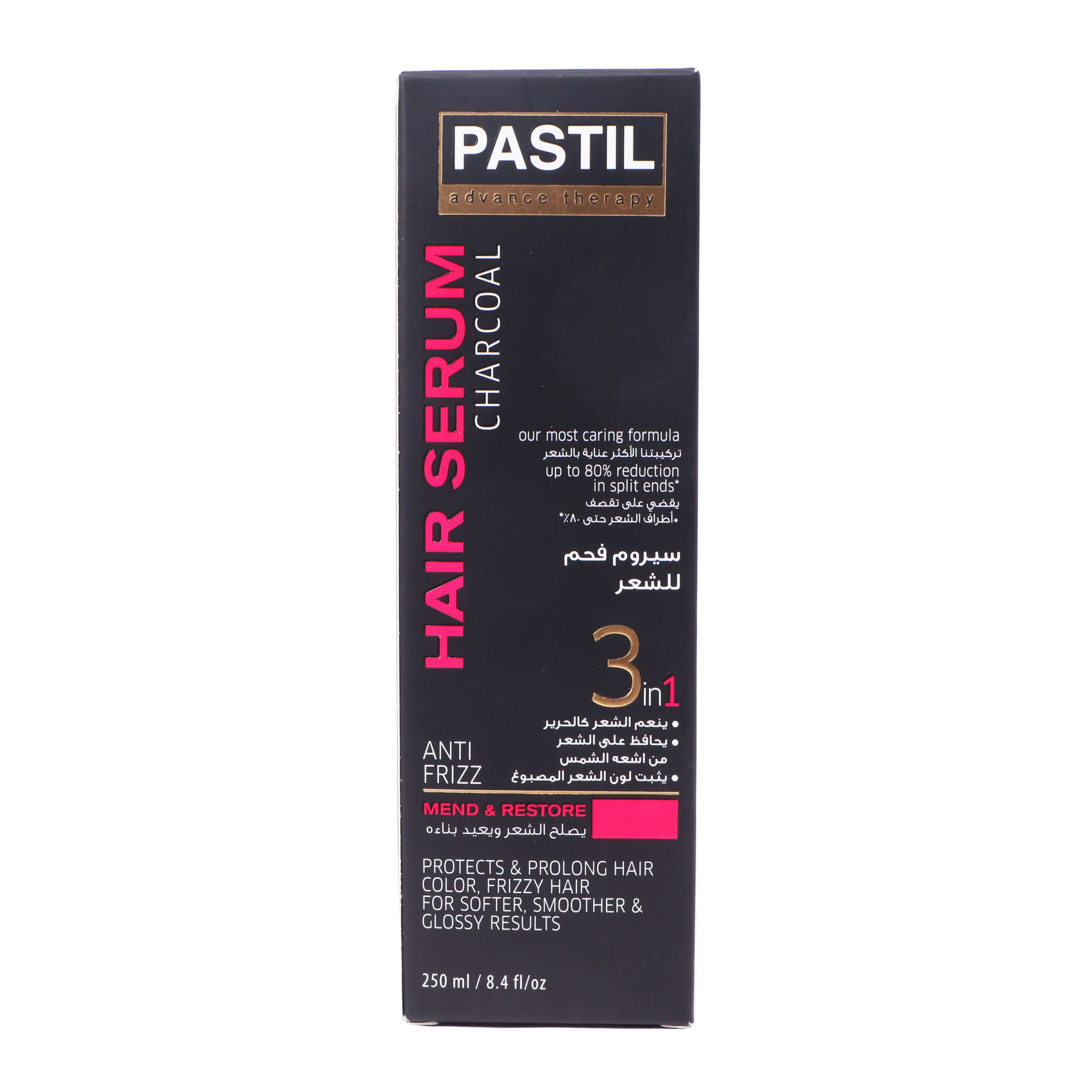 Pastil Hair Serum 250Ml Charcoal