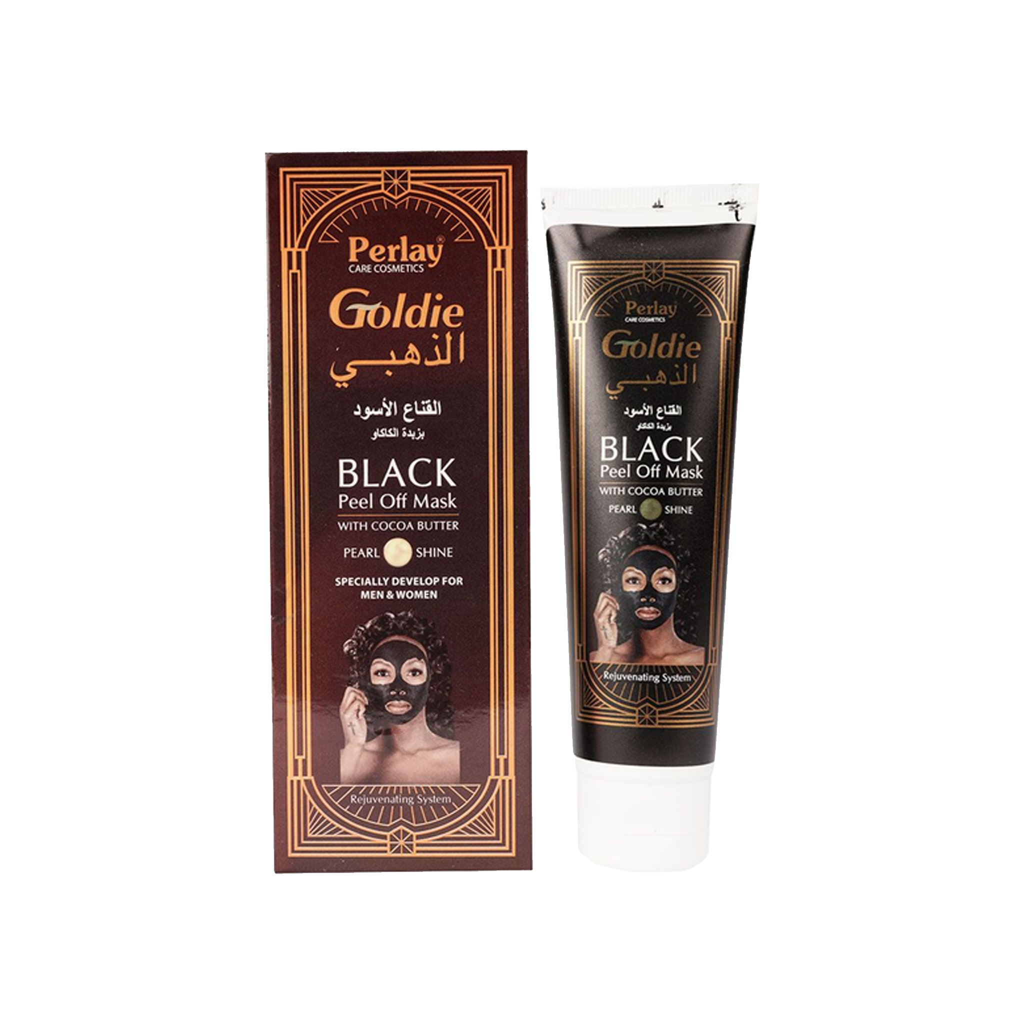 Perlay Goldie Black Peel Off Mask With Cocoa Butter 100ml