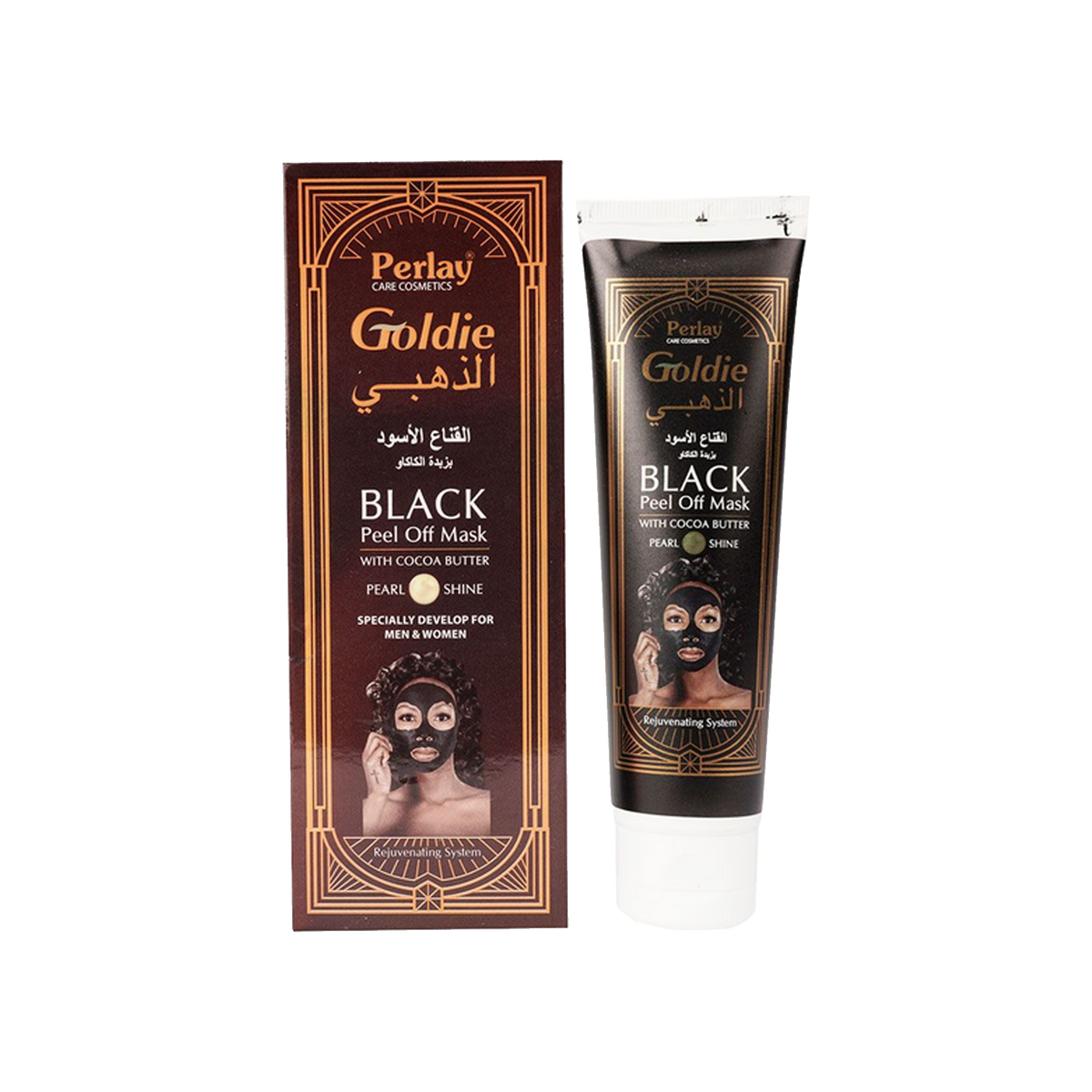 Perlay Goldie Black Peel Off Mask With Cocoa Butter 100ml