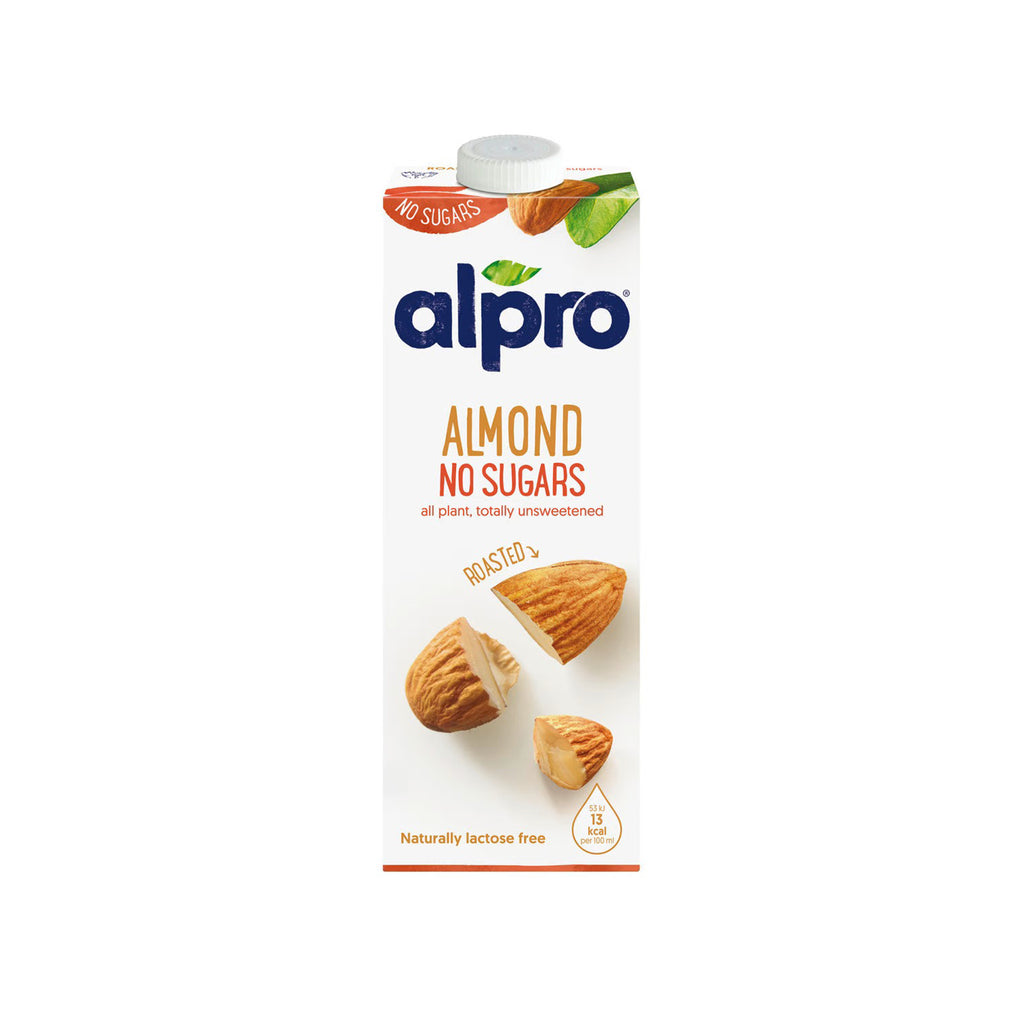 Alpro Drink Almond No Sugars Plant-Based Totally Unsweetened 1L
