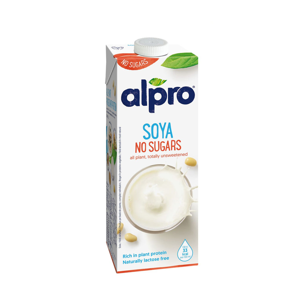 Alpro Soya Drink No Sugars All Plant Totally Unsweetened 1L