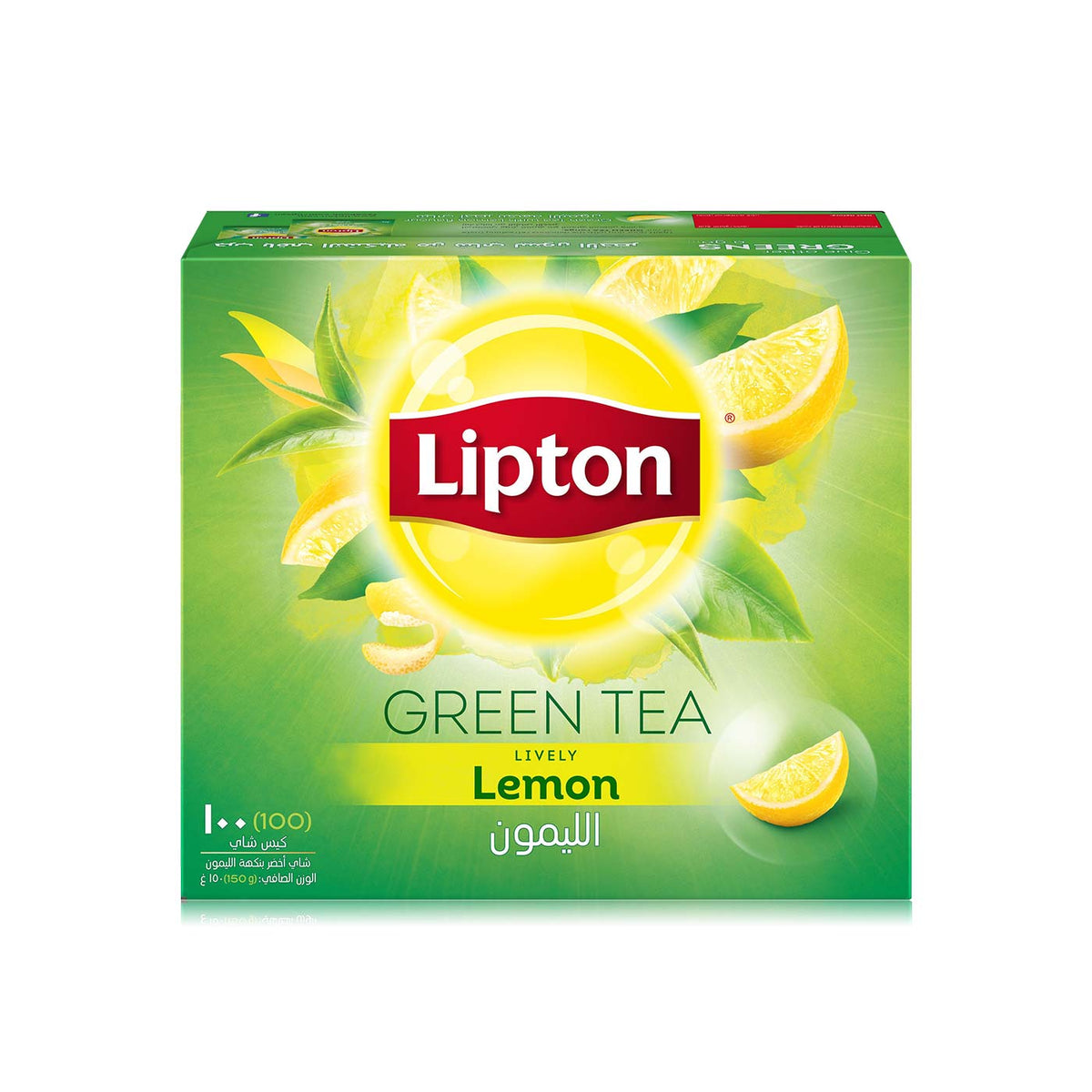 Lipton Green Tea Lively Lemon 100g