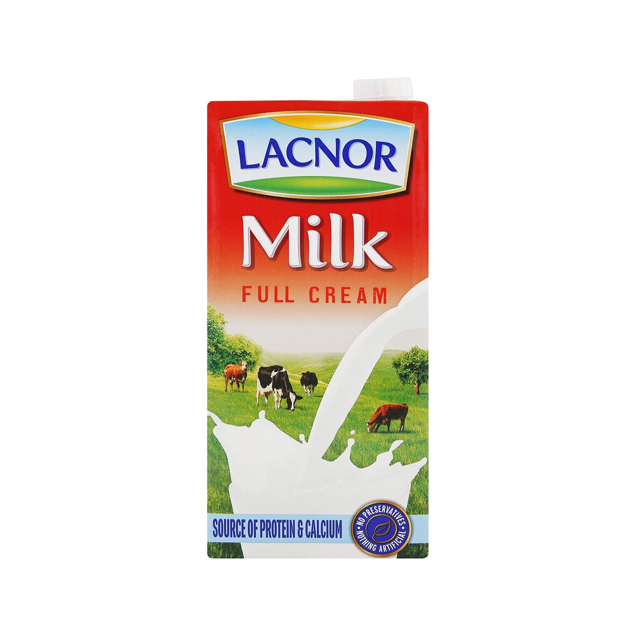 Lacnor Milk Full Cream 1L