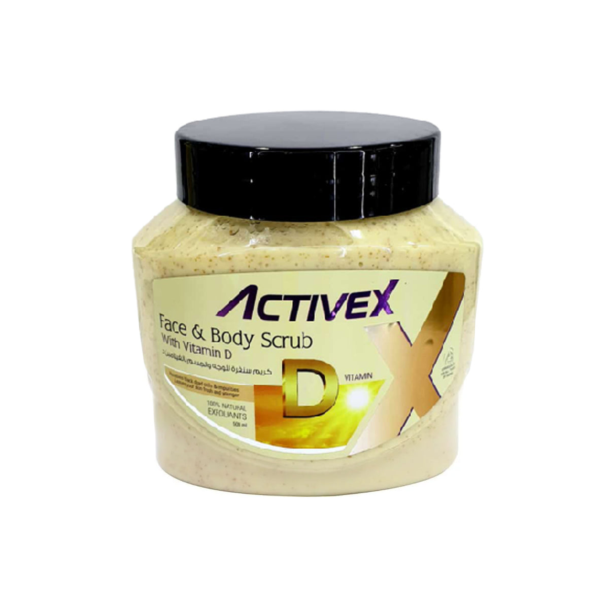 Activex Face & Body Scrub 500 Ml - Vitamin D