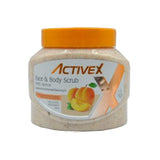 Activex Face & Body Scrub 500 Ml - Apricot