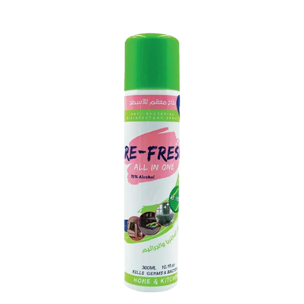 Re-Fresh disinfectant surface spray 300Ml