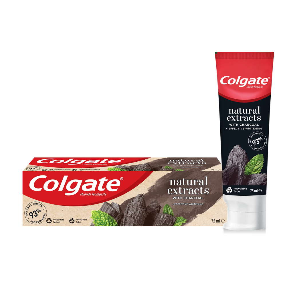 Colgate Natural Extracts With Charcoal Toothpaste 75ml