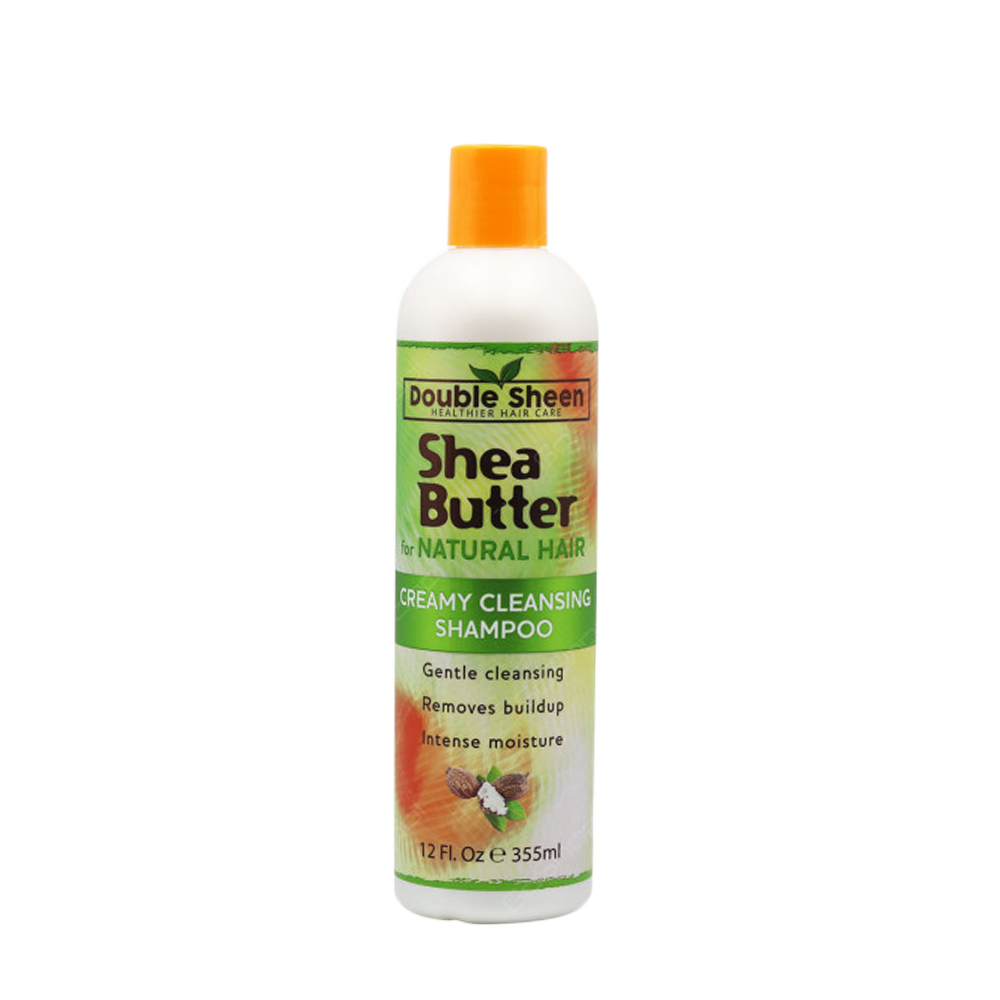 Double Sheen Shea Butter Creamy Cleansing Shampoo 12oz