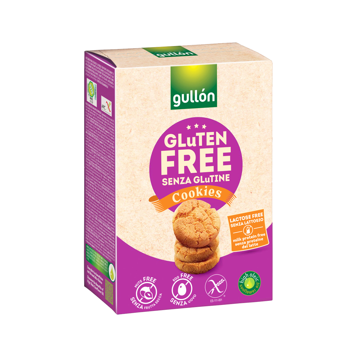 Gullon Gluten Free Cookies Pastas 200g
