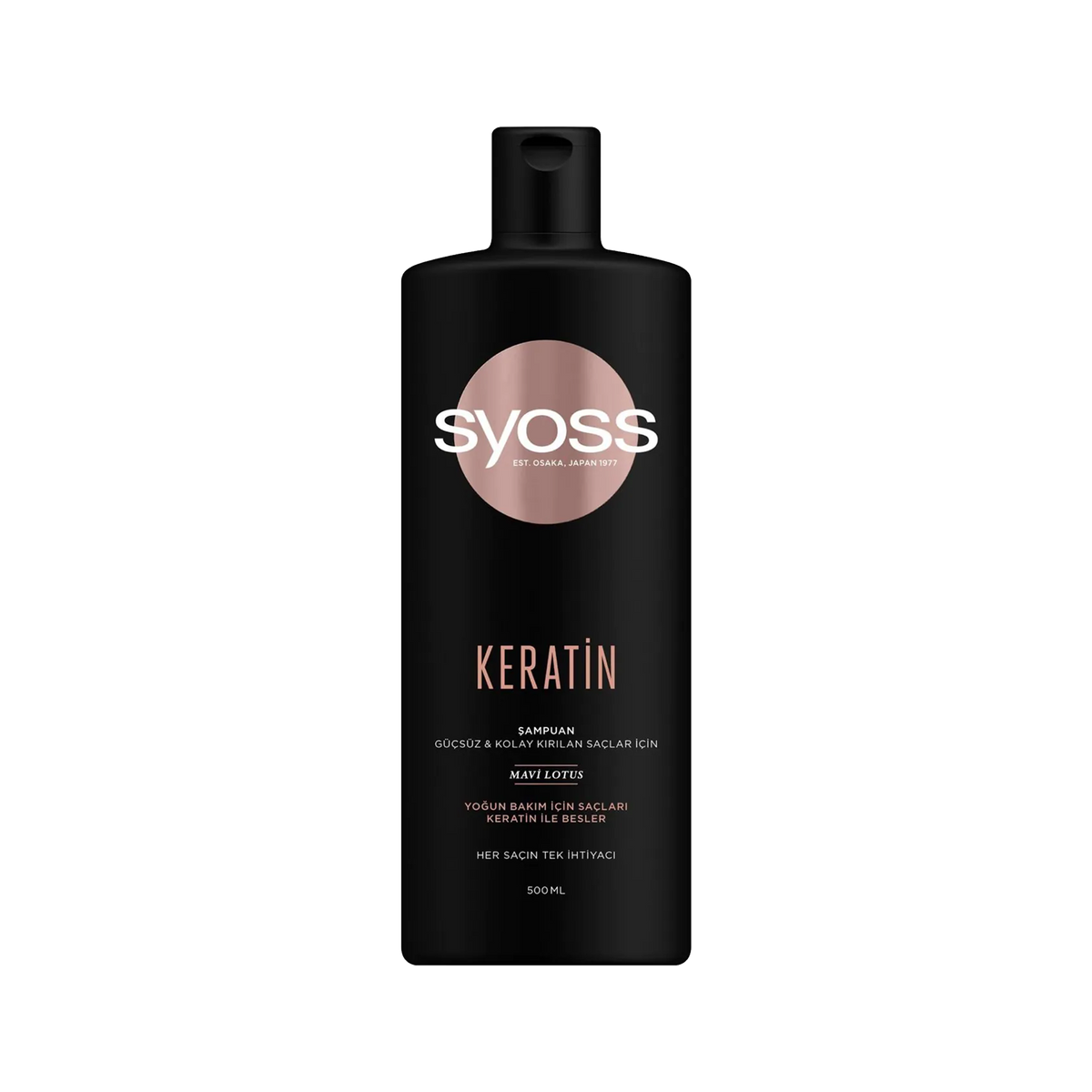 Syoss Keratin Perfection Shampoo 500 Ml