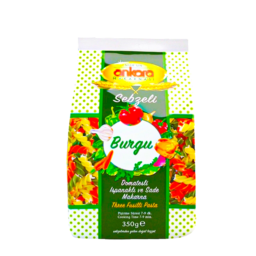 Ankara Makarn Pasta With Vegetable 350gr