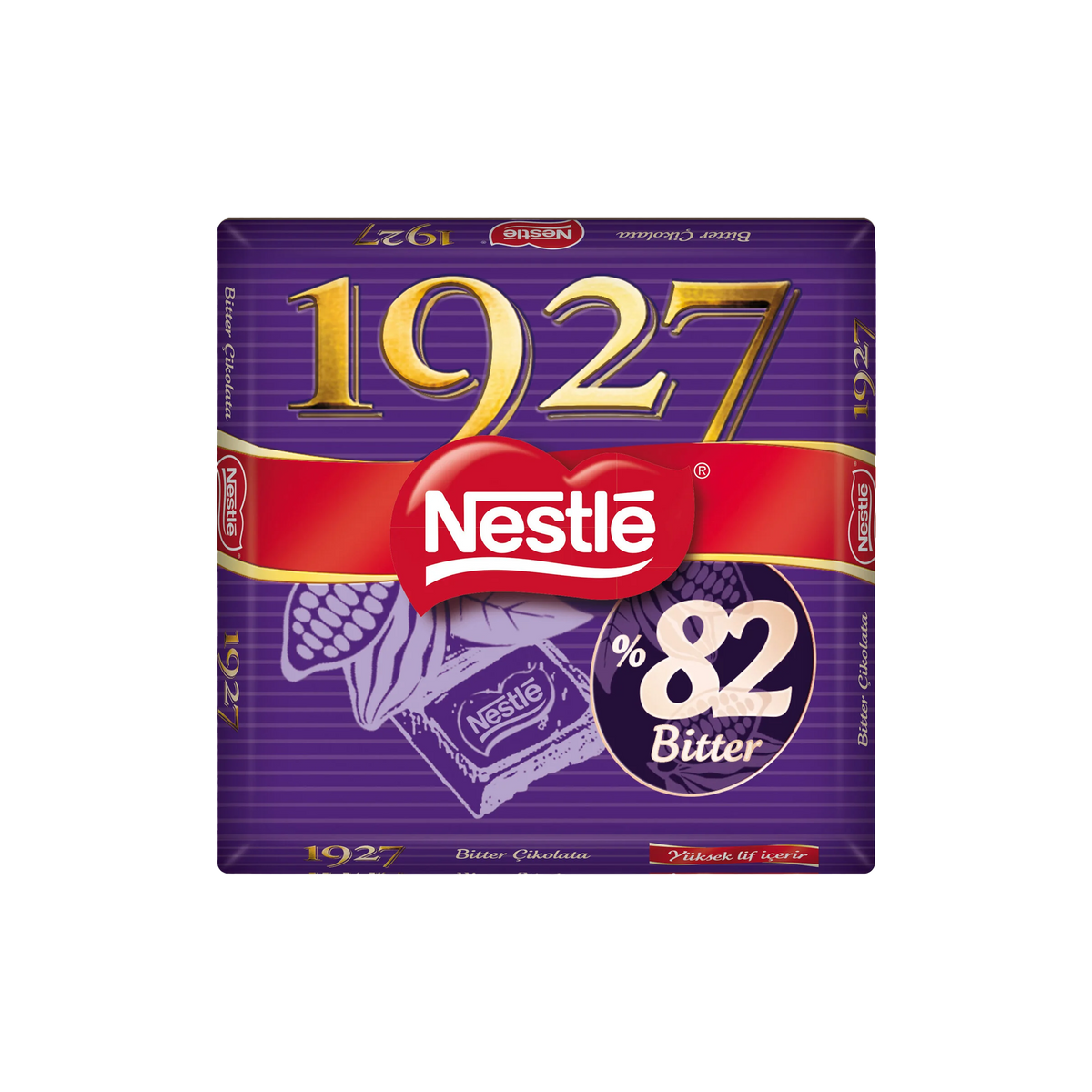 Nestle Çikolata Kare 1927 Bitter %82 60g